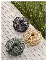 Cane-line OUTDOOR Nest fodskammel lille, Mørkegrøn - Unoliving.com