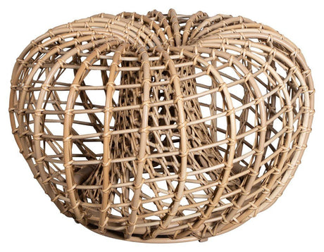 Cane - line OUTDOOR Nest fodskammel lille, Natural - UNOLIVING.COM