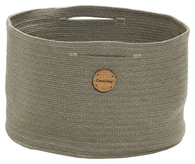 Cane-line Soft Rope kurv mellem Ø 40 cm , Taupe - Unoliving.com