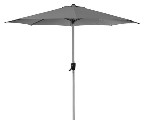 Cane - line Sunshade parasol m/krank, Ø3 m, antracit - UNOLIVING.COM