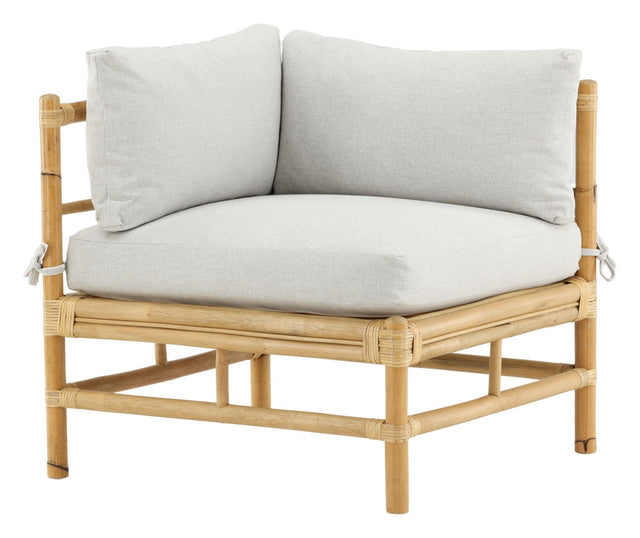 Cane Sofa hjørnemodul - Bambus - UNOLIVING.COM