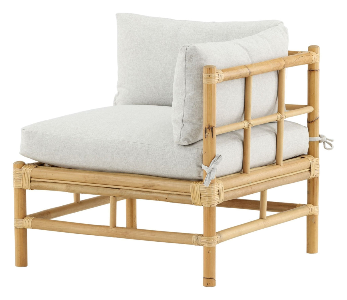 Cane Sofa hjørnemodul - Bambus - UNOLIVING.COM