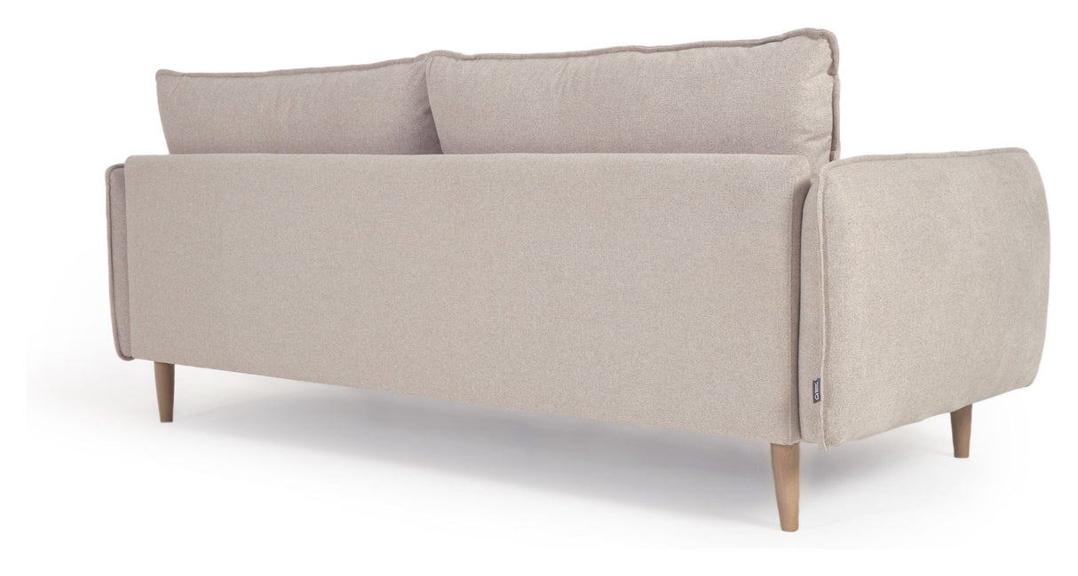 Carlota 3 - pers. Sofa, Hvid - UNOLIVING.COM