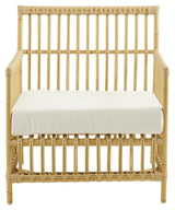 Caroline Exterior Loungestol, Alu - Rattan - UNOLIVING.COM