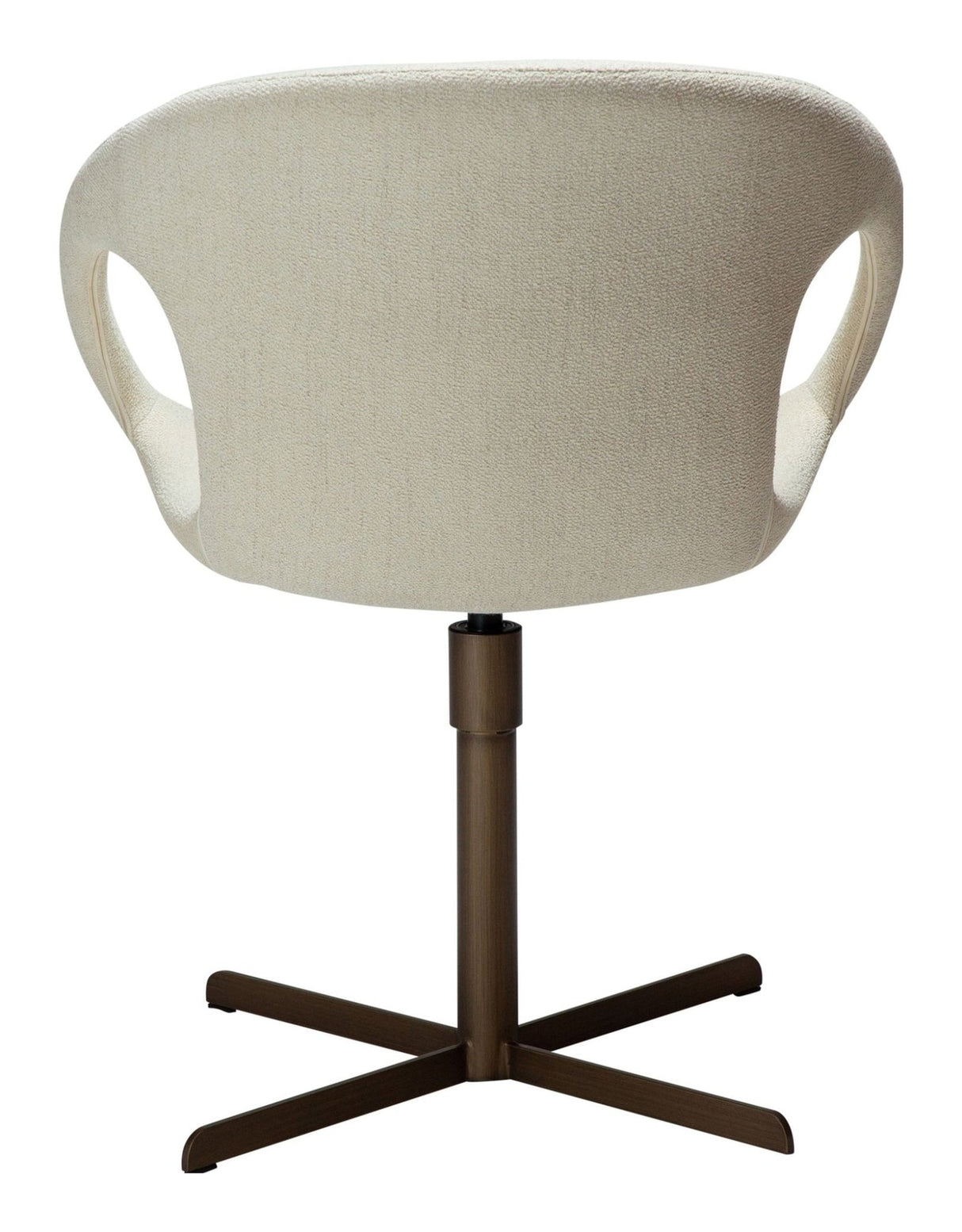 CARRY Spisebordsstol, Hvid/beige Stof - UNOLIVING.COM