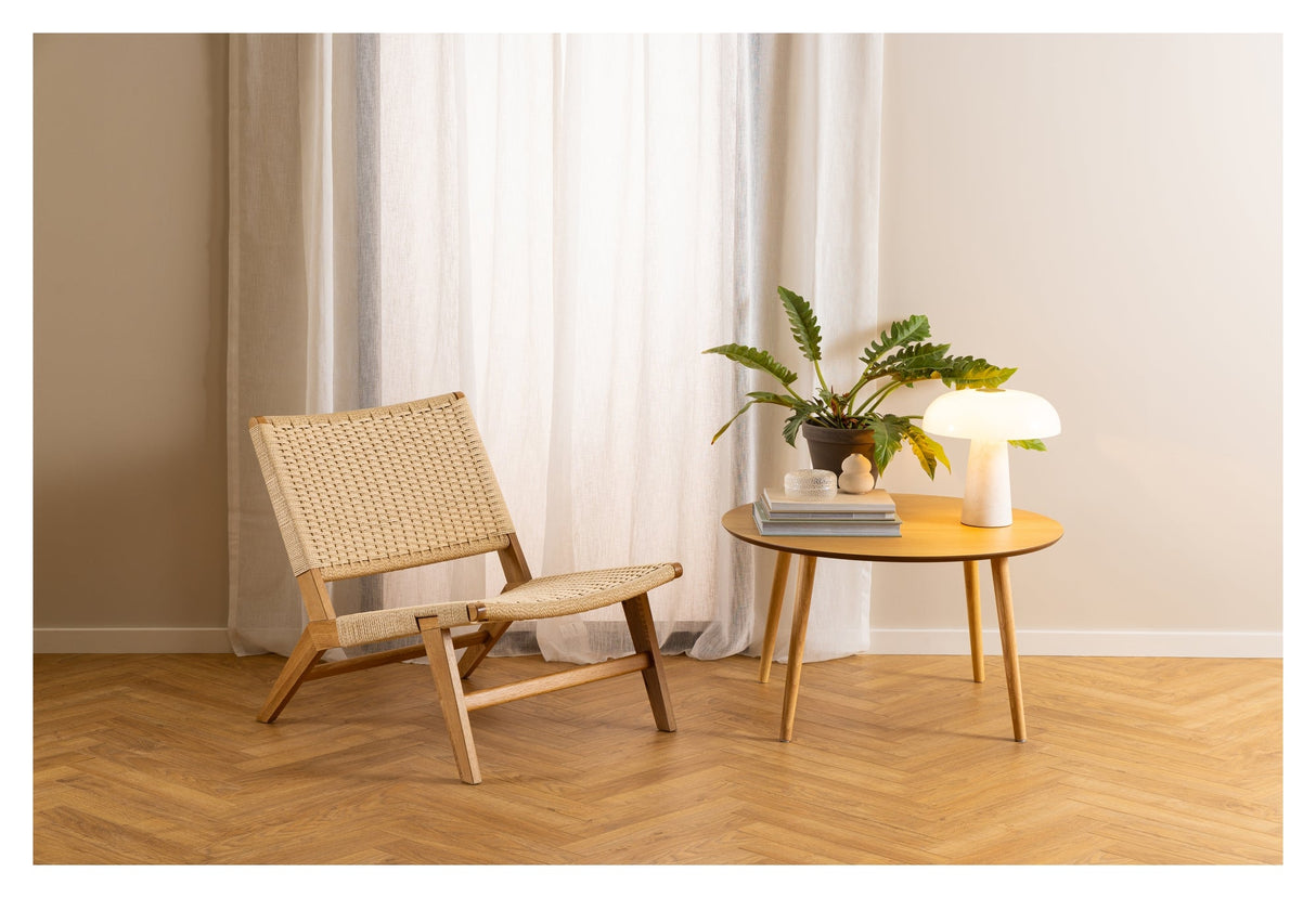 Carson, loungestol - off hvid - UNOLIVING.COM