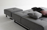 Cassius/Supremax Puf, Twist/Charcoal - UNOLIVING.COM