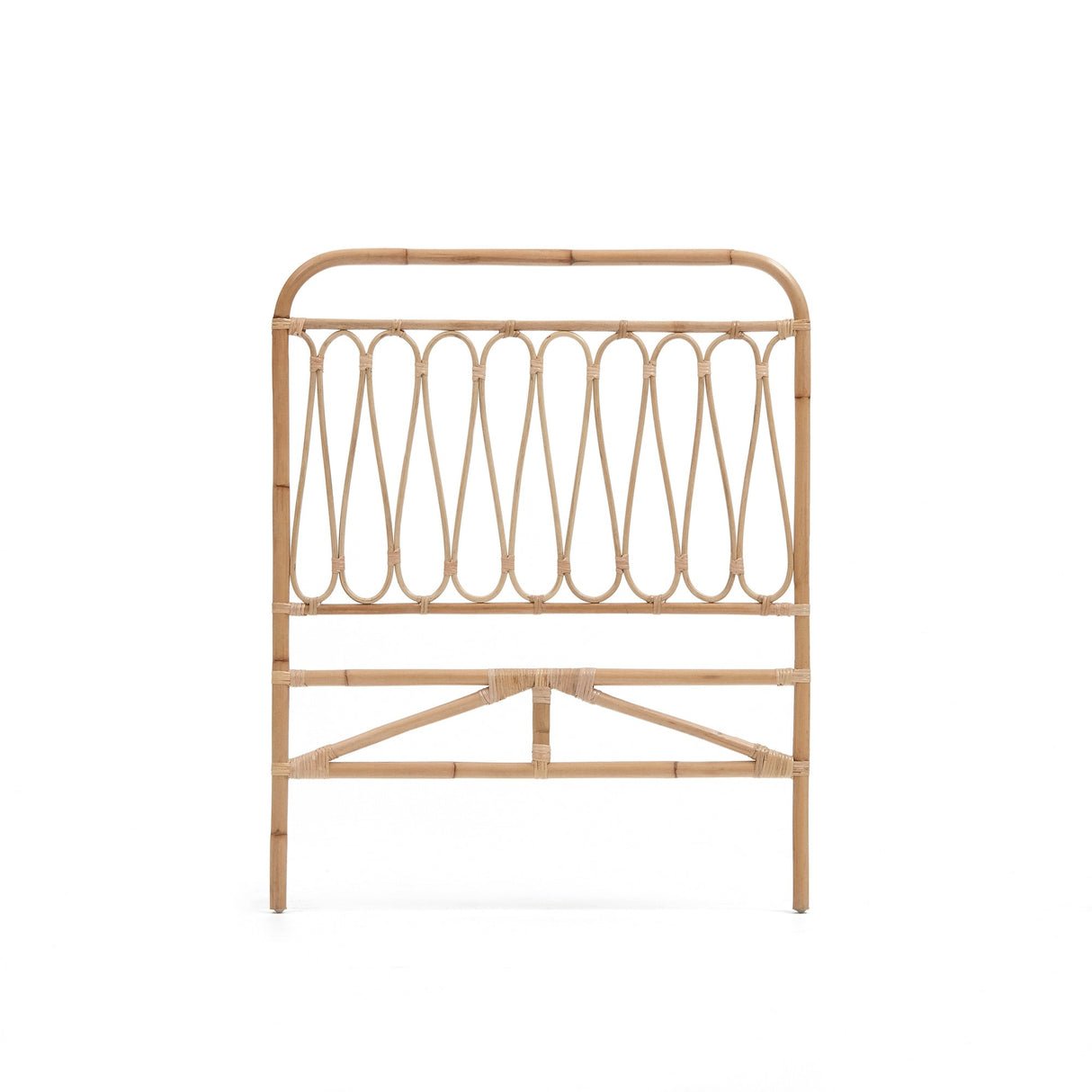 Caterina Sengegavl af rattan, 90 cm - UNOLIVING.COM