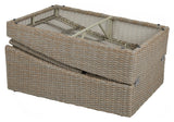 Ceibo Solseng m. hynde, Beige polyrattan - UNOLIVING.COM