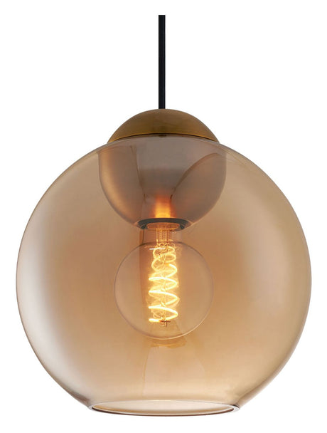 Halo Design Bubbles Pendel Ø24, Amber - Unoliving.com