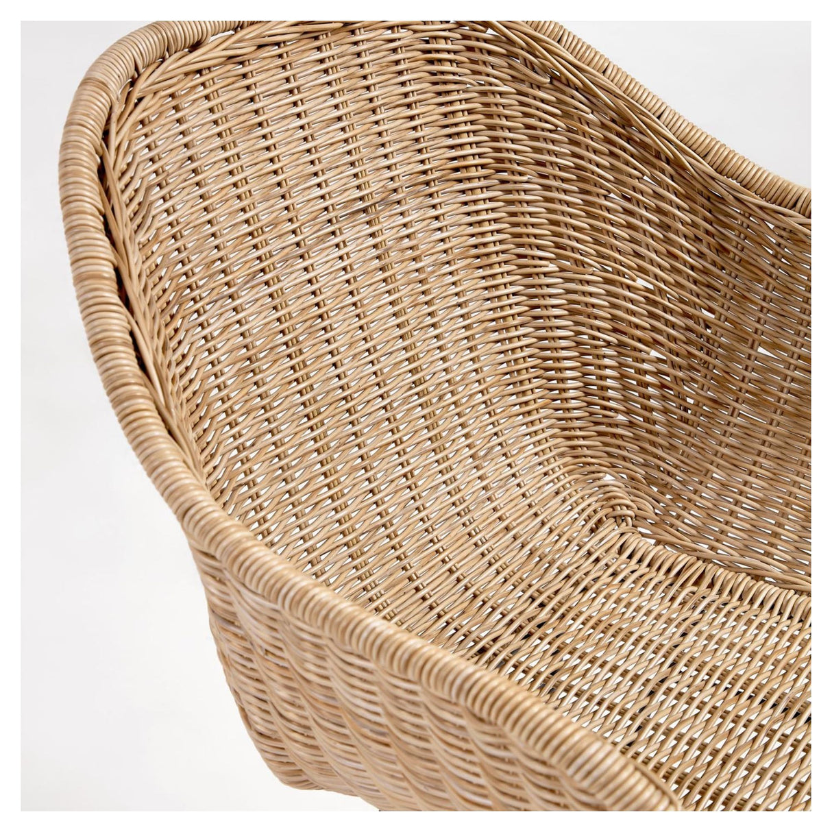 Chart Havestol, Polyrattan/Galvaniseret stål - UNOLIVING.COM