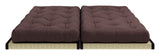 Chico Futon Sofa m. Tatami måtter, Brun - UNOLIVING.COM