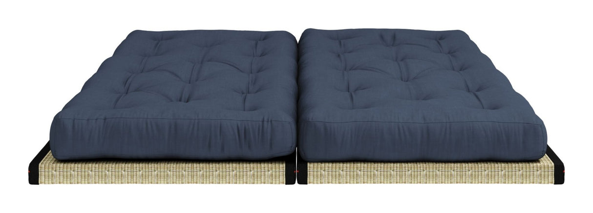 Chico Futon Sofa m. Tatami måtter, Navy - UNOLIVING.COM