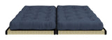 Chico Futon Sofa m. Tatami måtter, Navy - UNOLIVING.COM