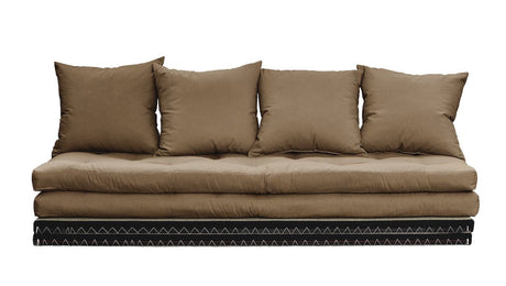 Chico Futon Sofa, Mocca m. Tatami måtter - UNOLIVING.COM