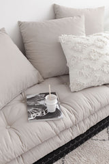 Chico Futon Sofa, Offwhite m. Tatami måtter - UNOLIVING.COM