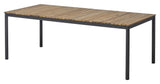 Mood Havebord, Teak/Alu, 208,5x100 - Unoliving.com