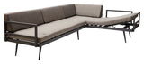 Rio Loungesofa, Grå inkl. Hynder - Unoliving.com