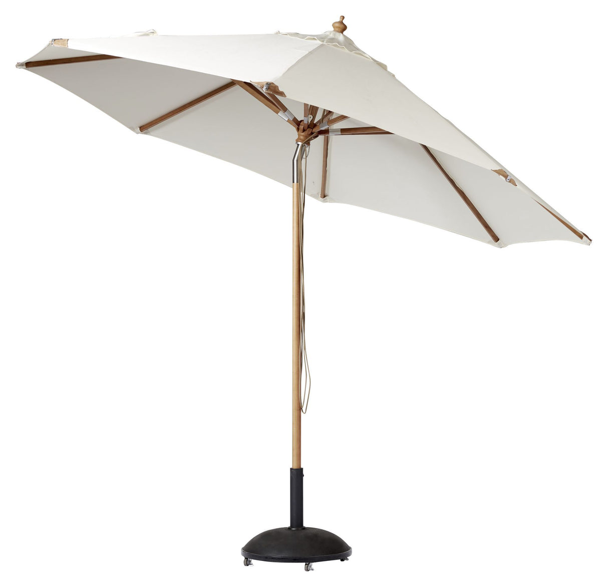 Rio Parasol m. tilt, Offwhite, Ø3,3 - Unoliving.com