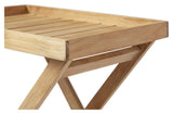 Tray Bakkebord 60x40, Teak - Unoliving.com