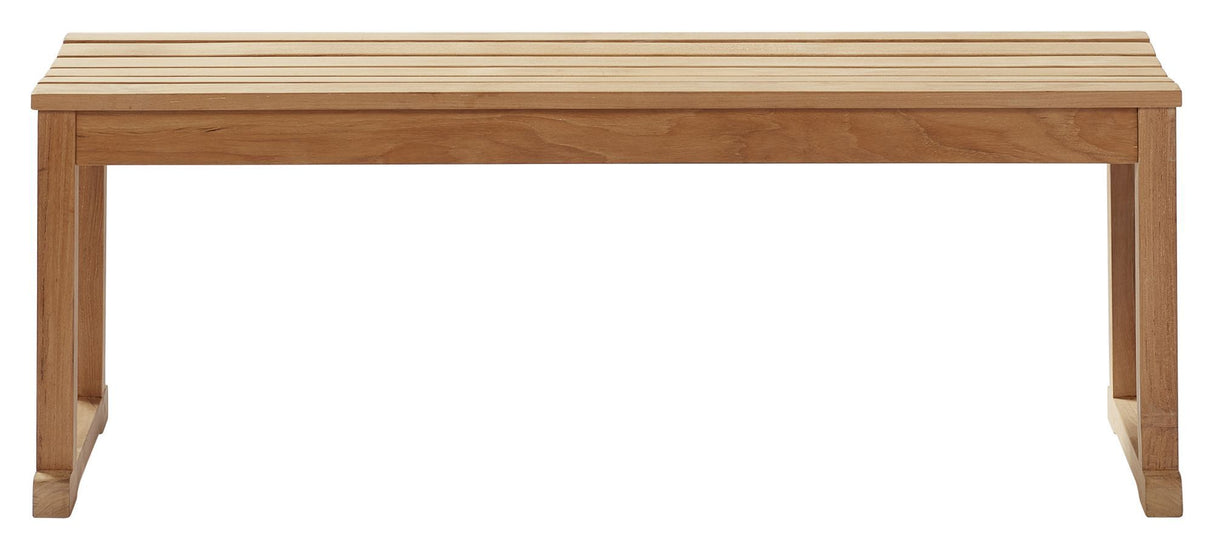 Vega Havebænk Teak, B120 - Unoliving.com