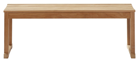 Vega Havebænk Teak, B120 - Unoliving.com