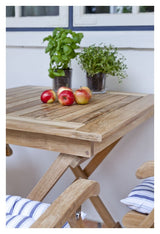 York Havebord, Teak - Unoliving.com