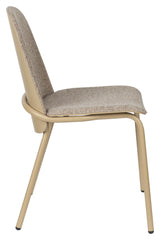 Clip Spisebordsstol - Beige stof - UNOLIVING.COM