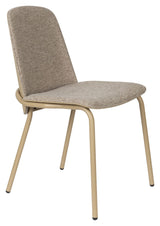 Clip Spisebordsstol - Beige stof - UNOLIVING.COM