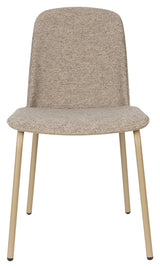 Clip Spisebordsstol - Beige stof - UNOLIVING.COM