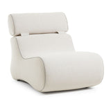 Club Loungestol m. nakkestøtte, Beige - UNOLIVING.COM