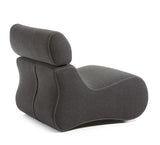 Club Loungestol m. nakkestøtte, Graphite - UNOLIVING.COM