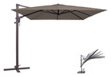 Colmar Parasol 250x250 - Mørkegrå - UNOLIVING.COM