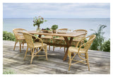 Colonial Exterior Havebord, Teak 200x100 - UNOLIVING.COM