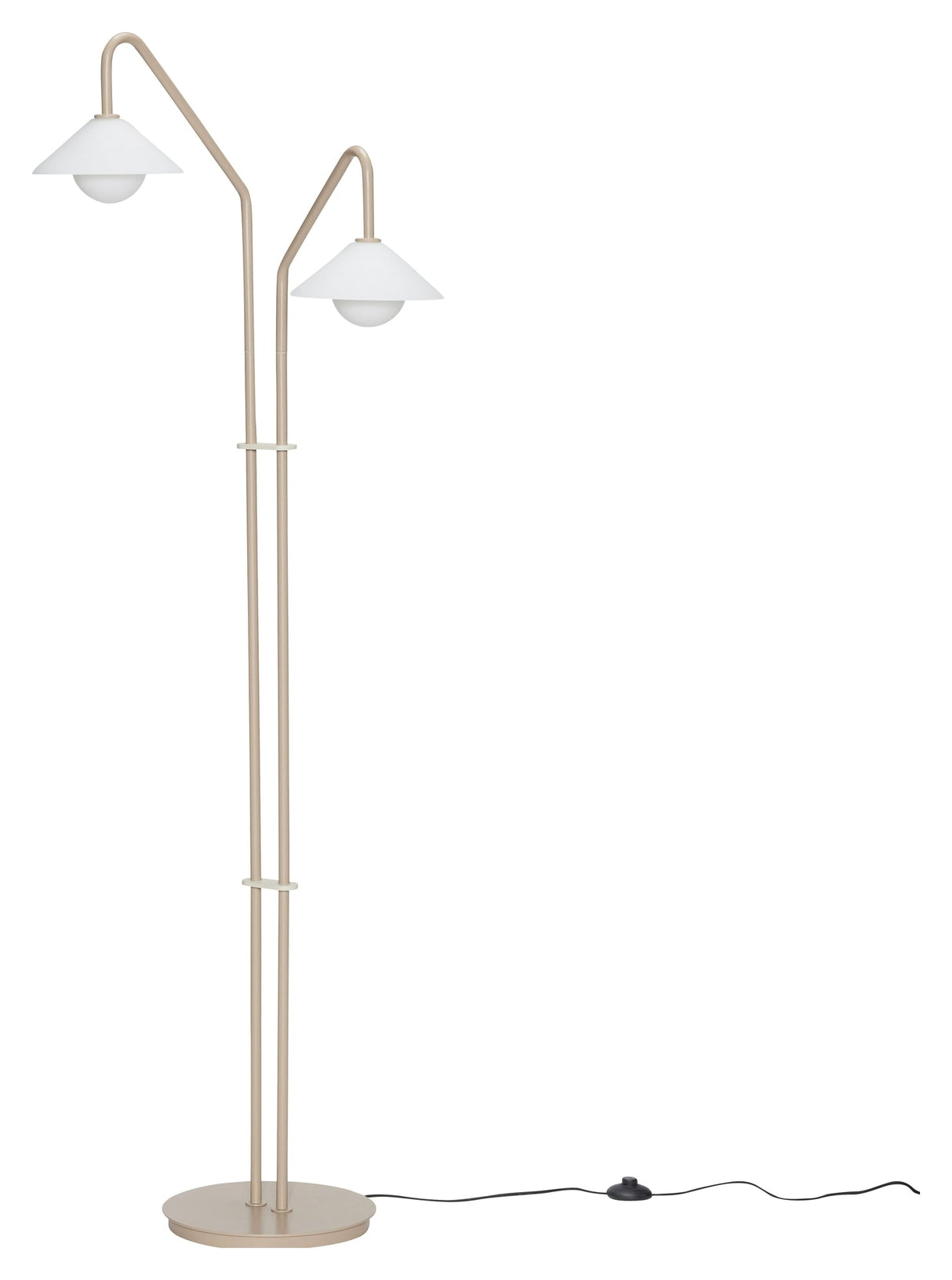 Como, Gulvlampe, beige - UNOLIVING.COM