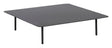 Como Loungebord, Anthracite, 95x95 - UNOLIVING.COM