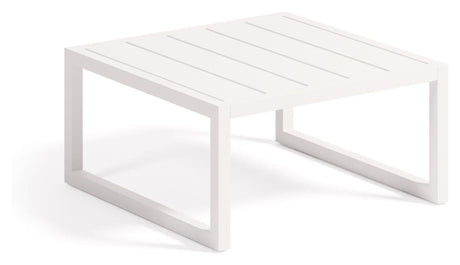 Comova Loungebord 60x60, Hvid aluminium - UNOLIVING.COM