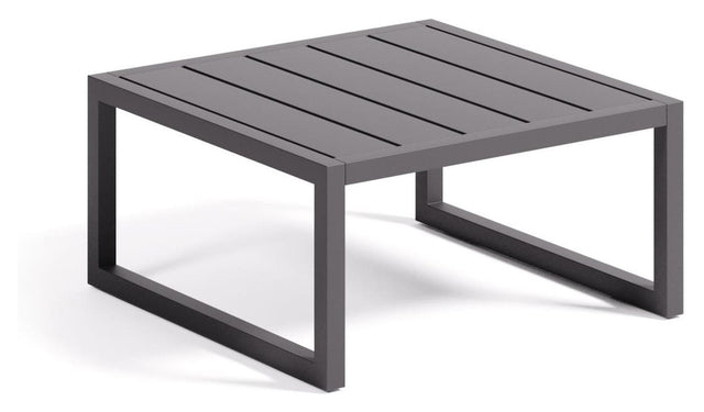 Comova Loungebord 60x60, Sort aluminium - UNOLIVING.COM