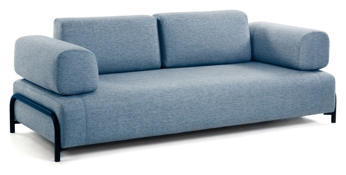 Compo 3 - pers. sofa, Blå - UNOLIVING.COM