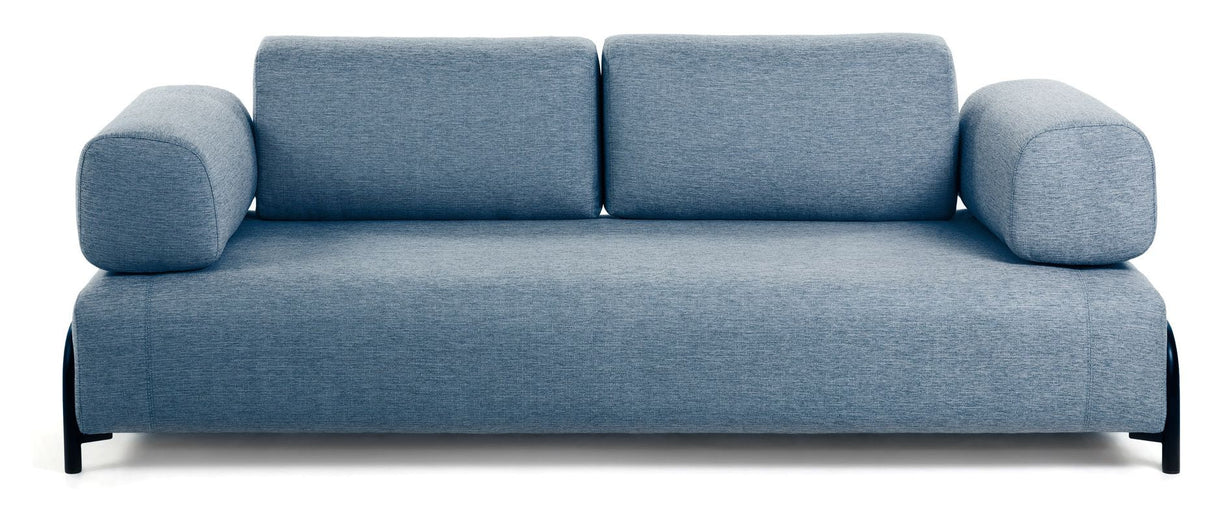 Compo 3 - pers. sofa, Blå - UNOLIVING.COM