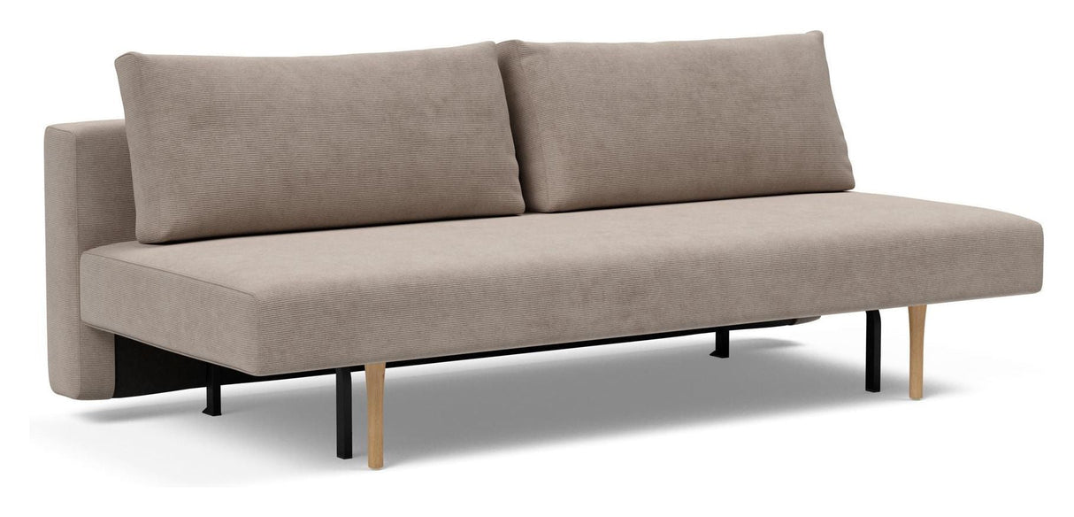 Conlix Sovesofa, Beige Fløjl - UNOLIVING.COM