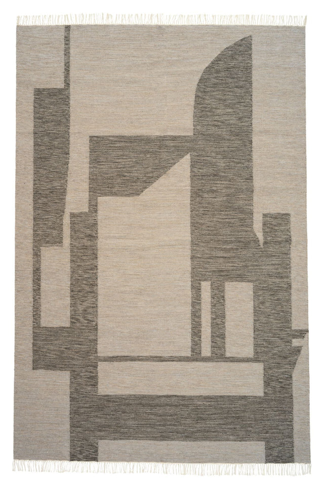 Contemporary Kelim Beige, 300x200 - UNOLIVING.COM