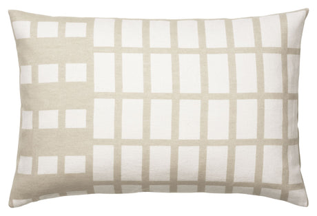 Contemporary Pude 40x60, Beige/Offwhite - UNOLIVING.COM