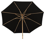 Corypho Parasol m. tilt - Sort - UNOLIVING.COM