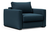 Cosial 80 Loungestol, Argus/Navy Blue - UNOLIVING.COM