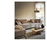 Couple Puf 50x100 - Taupe - UNOLIVING.COM