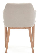 Croft Spisebordsstol, Beige - UNOLIVING.COM