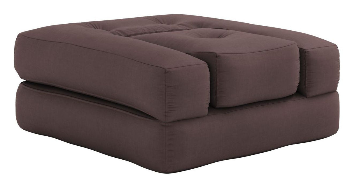 Cube Futon, Brun - UNOLIVING.COM