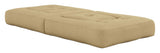 Cube Futon, Wheat beige - UNOLIVING.COM