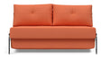 Cubed 140 Alu Sovesofa, Argus/Rust - UNOLIVING.COM